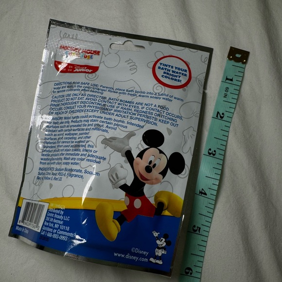 NWT - Disney Mickey Mouse Berry Bath Bomb *SEALED*NEW* - Picture 2 of 2